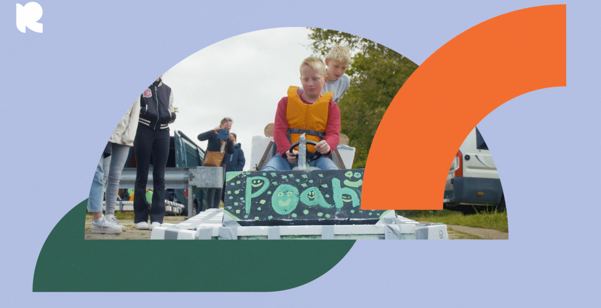 Kun je een trekker ombouwen tot een boot? 